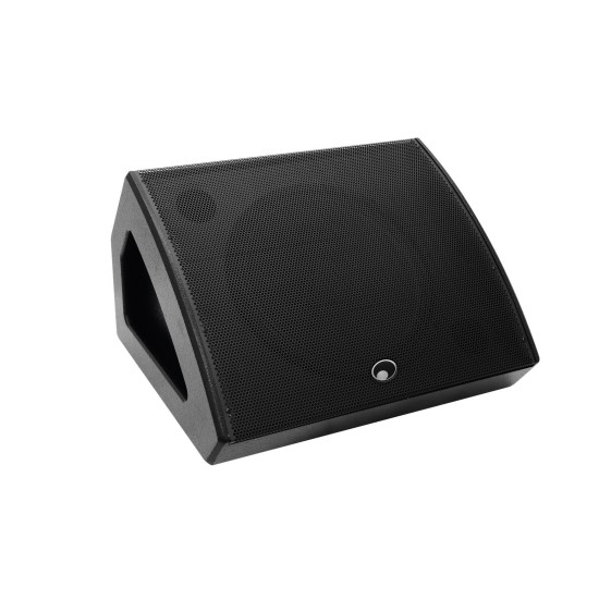 OMNITRONIC KM-115A Monitor da Palco Attivo Coassiale con Woofer 15'', 300W, Nero