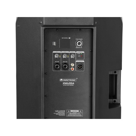 OMNITRONIC XNG-215A - Cassa Attiva Professionale con DSP e Bluetooth
