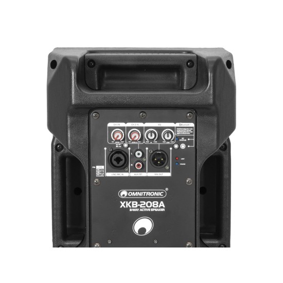 OMNITRONIC XKB-208A: Cassa Attiva Bluetooth a 2 Vie, 8