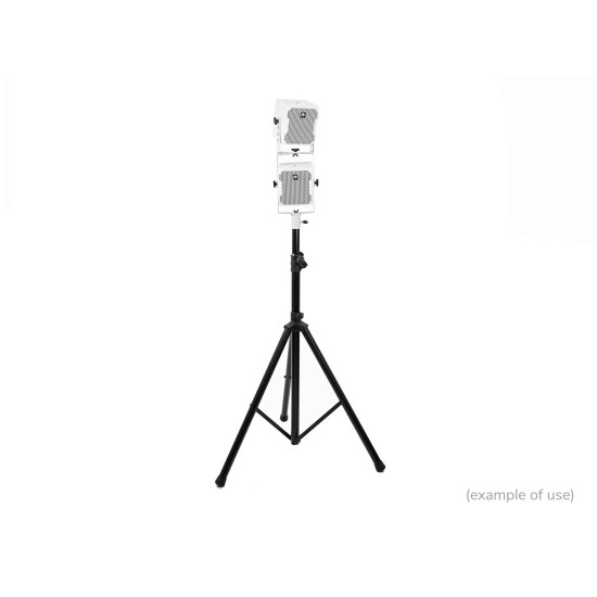 OMNITRONIC BOB-4 Altoparlanti Satellitari 16 Ohm Bianchi per DJ e Eventi