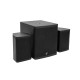 OMNITRONIC MAXX-1508NG Sistema Audio Attivo 2.1 con Subwoofer Bluetooth DSP 800W