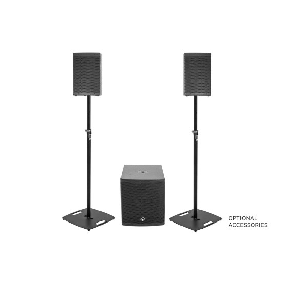 OMNITRONIC MAXX-1508NG Sistema Audio Attivo 2.1 con Subwoofer Bluetooth DSP 800W