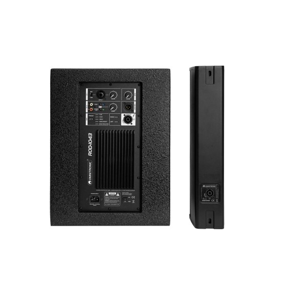 OMNITRONIC ROD-1043: Sistema PA a Colonna Attivo con Bluetooth e DSP - 350W RMS