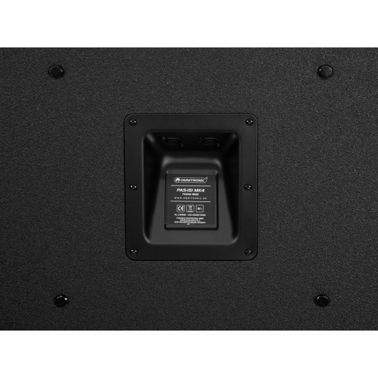 Subwoofer professionale OMNITRONIC PAS-151 MK4 da 700W RMS con bassreflex da 15 pollici