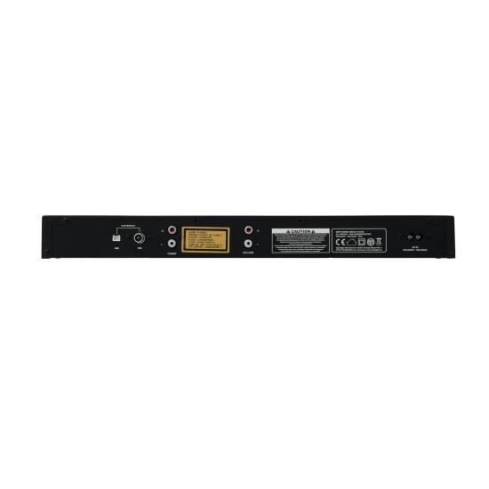 Lettore Multimediale OMNITRONIC DMP-103RDS CD/MP3/USB con Radio RDS, Rack 1U e Telecomando IR
