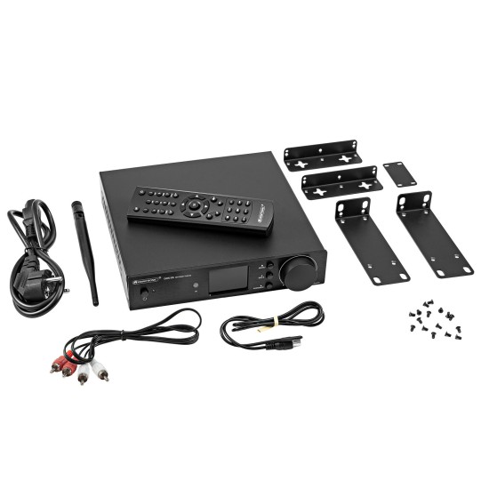 OMNITRONIC DRS-95: Radio Internet DAB+ Bluetooth con Supporto DLNA e UPnP