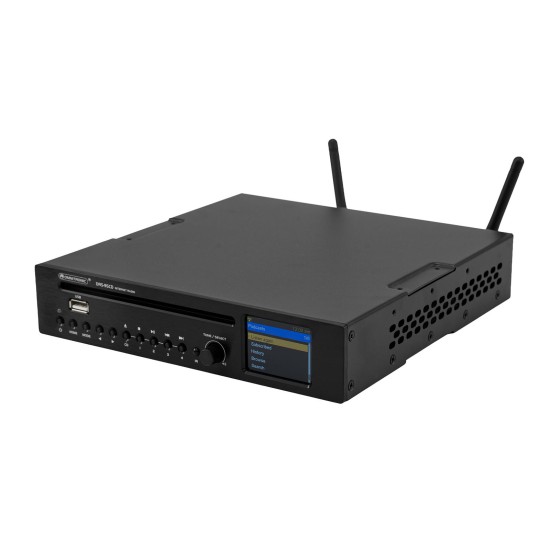 OMNITRONIC DRS-95CD: Radio Internet, DAB+, Bluetooth e Lettore CD