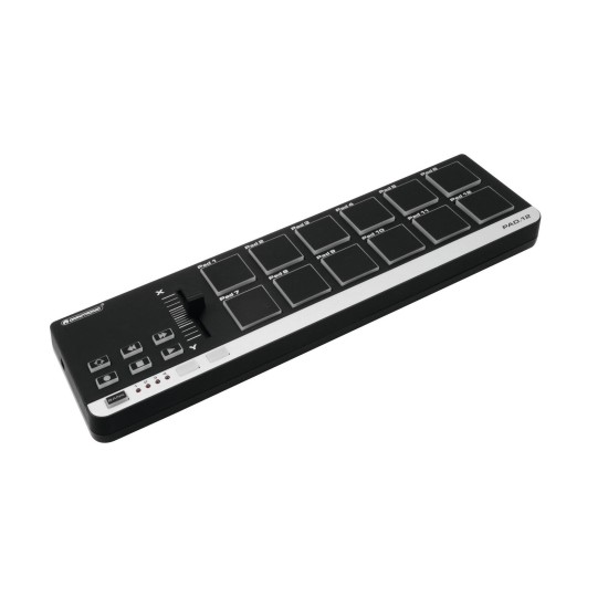 OMNITRONIC PAD-12: Controller MIDI USB con 12 Pad per DJ e Produttori
