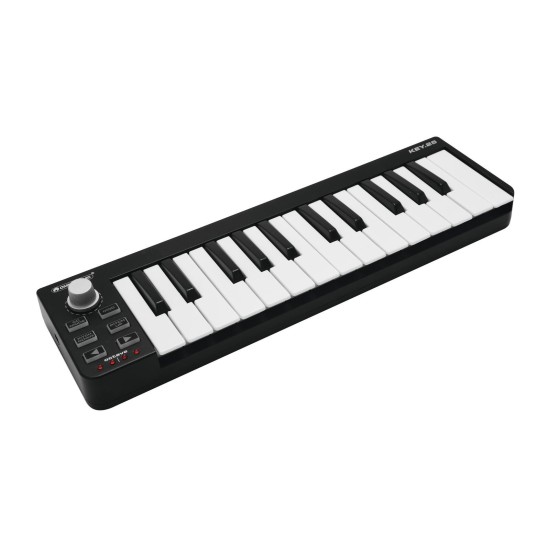 OMNITRONIC KEY-25: Controller MIDI USB per Musicisti, DJ e Produttori