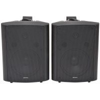 Coppia casse acustiche da muro 180W bianche - BC8B