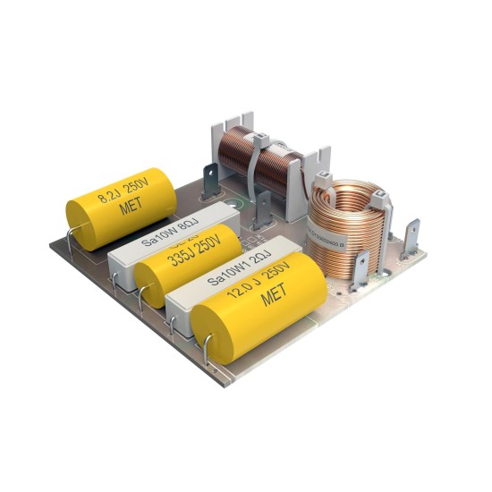 INTUSONIC 6FP80R Altoparlante Esterno a 2 Vie 6'' Nero - Progettato per Resistere a Tutte le Condizioni