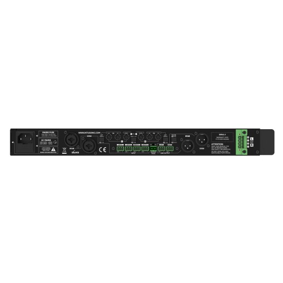 INTUSONIC 2SDL160 Amplificatore Classe D da 2x150W per Audio Professionale
