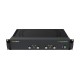 Amplificatore multicanale classe D INTUSONIC 4SDL160 4x150W RMS per rack 19