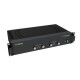 Amplificatore multicanale classe D INTUSONIC 4SDL160 4x150W RMS per rack 19