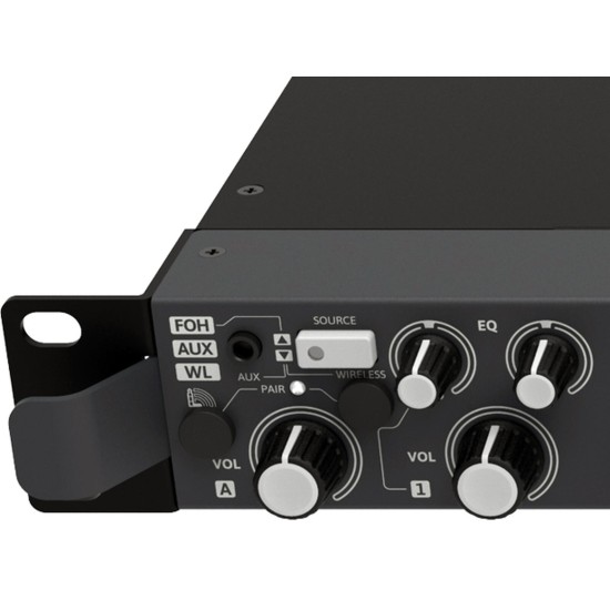 INTUSONIC PAA71+ Mixer Audio Professionale a 7 Canali per Microfoni e Linea