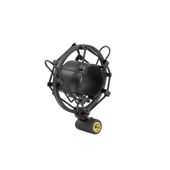 OMNITRONIC BMS-1C: Set Microfono a Condensatore USB per Podcast e Streaming