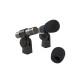 Set Microfoni per Batteria OMNITRONIC MIC 77-7LMH MK2 7 Pezzi con Supporti e Custodia