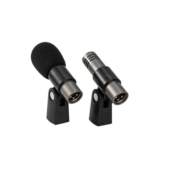 Set Microfoni per Batteria OMNITRONIC MIC 77-7LMH MK2 7 Pezzi con Supporti e Custodia
