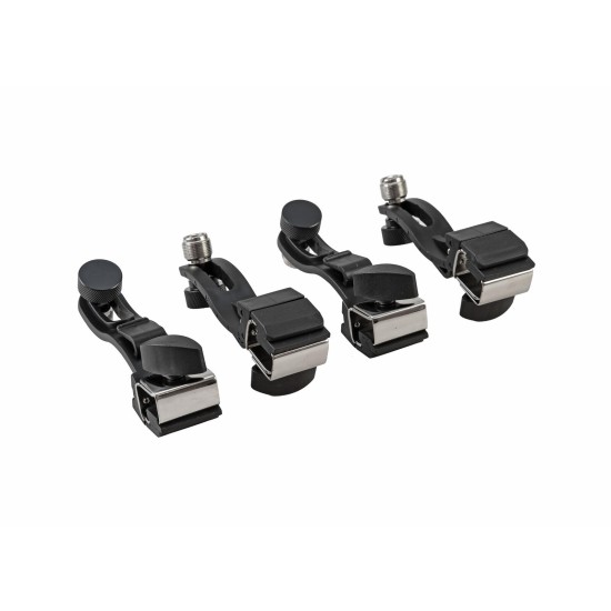 Set Microfoni per Batteria OMNITRONIC MIC 77-7LMH MK2 7 Pezzi con Supporti e Custodia