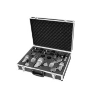 Set Microfoni per Batteria OMNITRONIC MIC 77-7LMH - Completo di 7 Pezzi per Palco e Studio