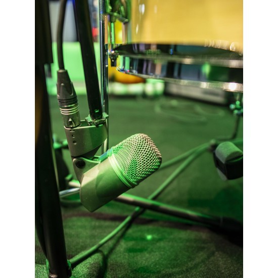 OMNITRONIC MIC 77M Microfono Dinamico Cardioide per Tom e Rullante - Ideale per Palco e Studio