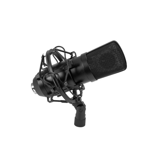 OMNITRONIC MIC CM-78MK2: Microfono a Condensatore Professionale con Grande Membrana per Studio