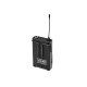 OMNITRONIC UHF-502 Bodypack con Microfono Lavalier 823-832MHz Arancione - Trasmettitore Tascabile Professionale
