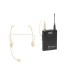 RELACART UT-222 Bodypack UHF 522-554 MHz con Microfono HM-600S e Display OLED