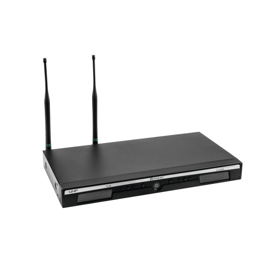 RELACART UR-222D: Ricevitore UHF 2 Canali Professionale con Tecnologia Diversity