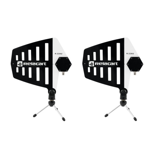 RELACART R-22AU: Antenna Direzionale a Banda Larga Attiva con Amplificatore Integrato