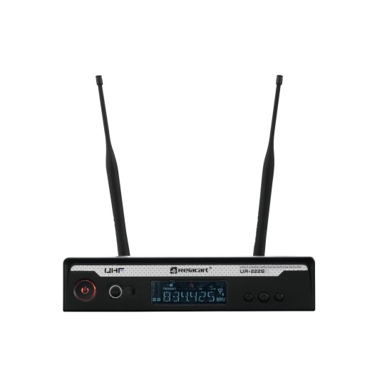 RELACART UR-222S Ricevitore UHF Diversity 1 Canale 823-832 + 863-865 MHz