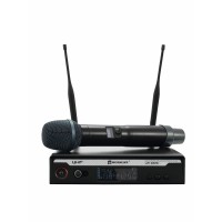 Sistema microfonico UHF RELACART UR 222S 1 canale UHF System