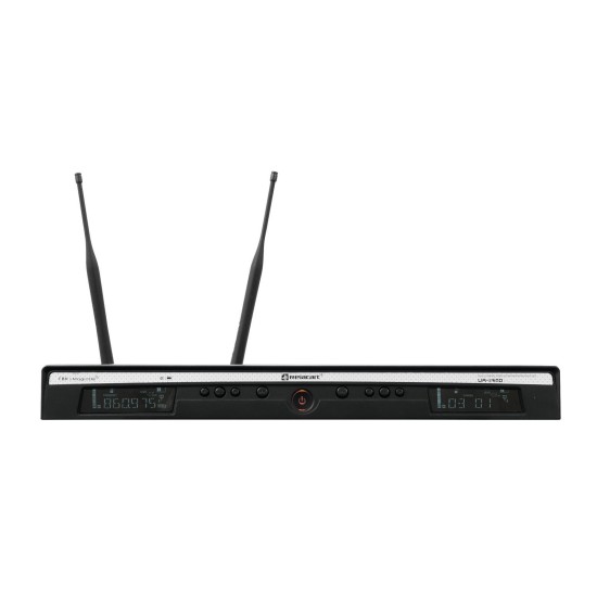 RELACART UR-260D: Ricevitore UHF a 2 Canali con DSP e Modellazione Microfoni