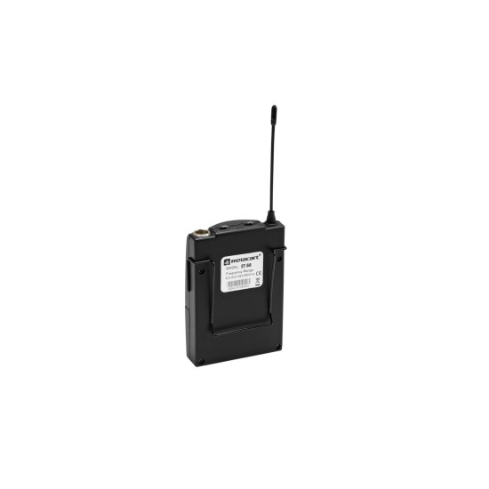 RELACART ET-60: Trasmettitore Tascabile UHF e Microfono Lavalier per WAM-402