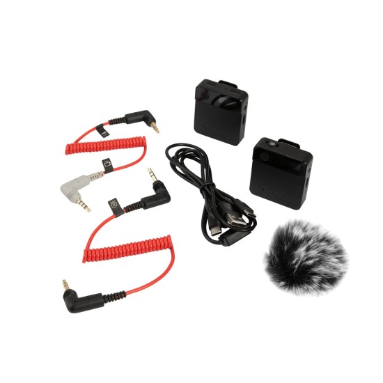 RELACART MIPASSPORT Sistema Audio Wireless Miniaturizzato per Videomaker Professionali