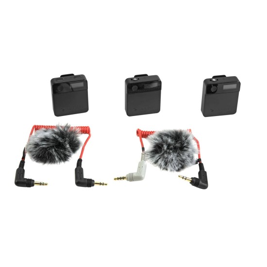 Relacart MiPassport 2: Sistema Audio Wireless a 2 Canali per Videomaker e Fotografi