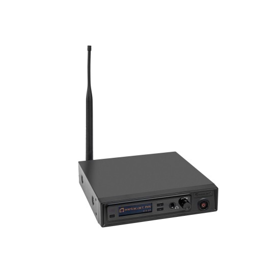 RELACART PM-320T: Trasmettitore Stereo In-Ear UHF 626-668 MHz per Monitoraggio Professionale