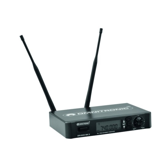 OMNITRONIC DR-1000 MK2 Ricevitore Wireless OMNITRONIC DR-1000 MK2 Ricevitore Wireless