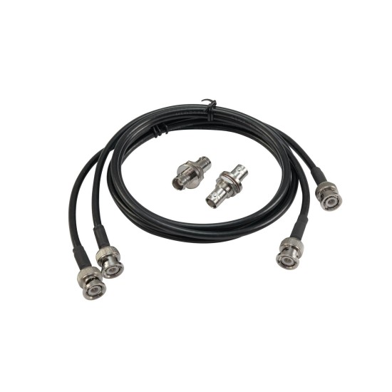 OMNITRONIC Cavo Antenna BNC 1m - Compatibile per Montaggio Rack 19