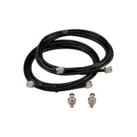 OMNITRONIC Cavo Antenna TNC 5m: Compatibile con Montaggio Rack 19