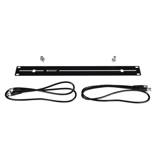 OMNITRONIC Set BNC per Montaggio su Rack 19'' - Antenne Remote e Ricevitori Radio