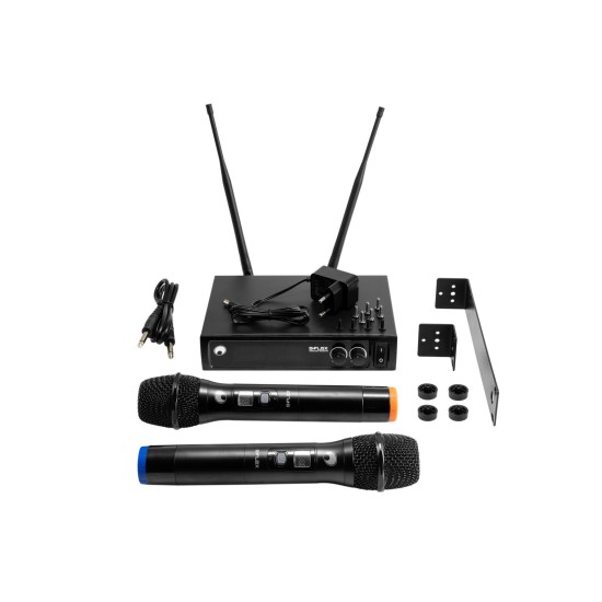 OMNITRONIC E-FLEX 2: Sistema Microfono Wireless UHF 2 Canali 559-575 MHz