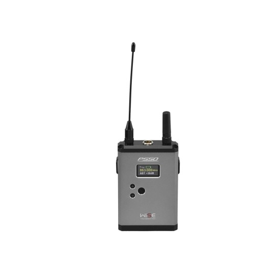 PSSO WISE Bodypack 638-668MHz - Trasmettitore Tascabile Professionale con Sincronizzazione ISync