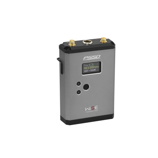 PSSO WISE Bodypack: Trasmettitore Tascabile UHF per Eventi Professionali