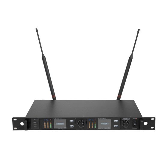 PSSO PXS TWO Ricevitore True Diversity 2 Canali UHF 470-510 MHz per Palcoscenico