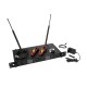 PSSO PXS TWO Ricevitore Wireless True Diversity 2 Canali 640-690 MHz con Display TFT
