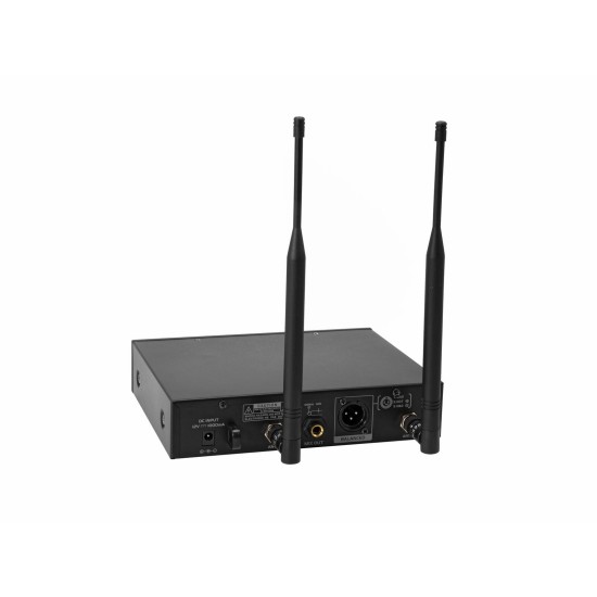 OMNITRONIC UHF-601 Sistema Microfono Wireless 1 Canale 823-832/863-865 MHz