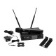 OMNITRONIC UHF-601 Sistema Microfono Wireless 1 Canale 823-832/863-865 MHz