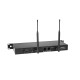 OMNITRONIC UHF-602 Sistema Microfonico Wireless a 2 Canali con Tecnologia True Diversity