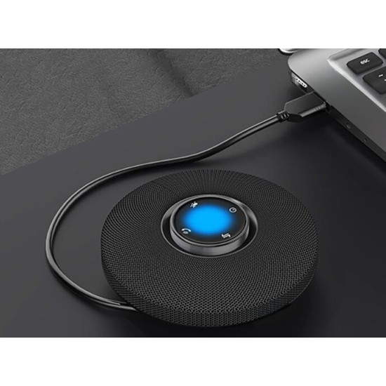 OMNITRONIC CIAO 360°: Sistema Conferenze Portatile BT/USB per Illuminazione e Audio